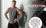 Sedroc Elite Forearm Guards Padded Arm Sleeves - Pair