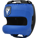 RDX APEX Boxing Head Gear with Nose Protection Bar