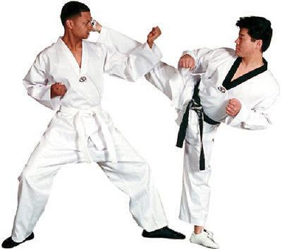 Tae Kwon Do V-Neck Uniform Gi with White Belt - Sedroc Sports