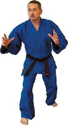 Blue Kimono Jiu Jitsu Judo Uniform Gi Youth & Adult Student Sizes - Sedroc Sports