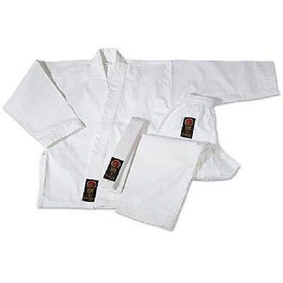 ProForce Karate Uniform Gi Martial Arts - White 00-8 - Sedroc Sports