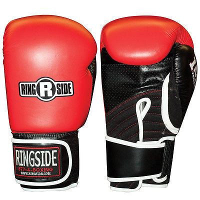 Ringside Boxing IMF Tech Bag Gloves - 14 oz. - Red - Sedroc Sports