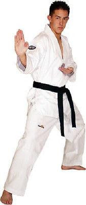 Elite Tae Kwon Do Uniform Gi V-Neck Adult & Child Sizes 000-8 - TKD White - Sedroc Sports