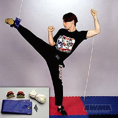 Cable Pulley Leg Stretcher Gymnastics Martial Arts Karate Stretching Training - Sedroc Sports