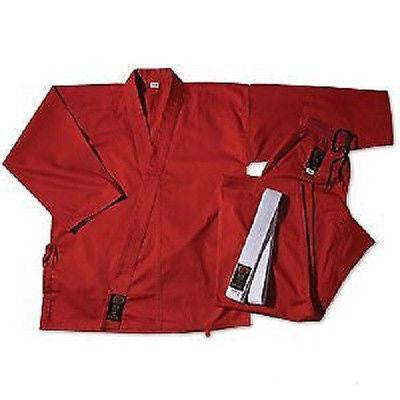 ProForce Karate Uniform Gi - Red - Sedroc Sports