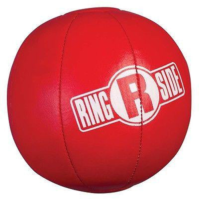 Ringside Boxing 15 lb Leather Medicine Ball MMA Cross Training Workout Fitness - Sedroc Sports