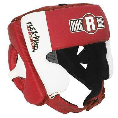 Ringside Boxing Elite Amateur Flex Panel Competition Headgear - Red - Sedroc Sports