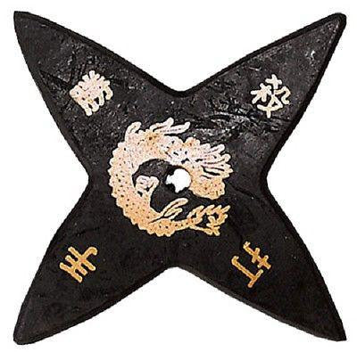 Ninja Throwing Star - 6 Points - Extra Thick with Heft