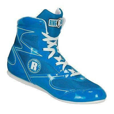 Ringside Diablo Low Top Boxing Shoes - Blue - Sedroc Sports