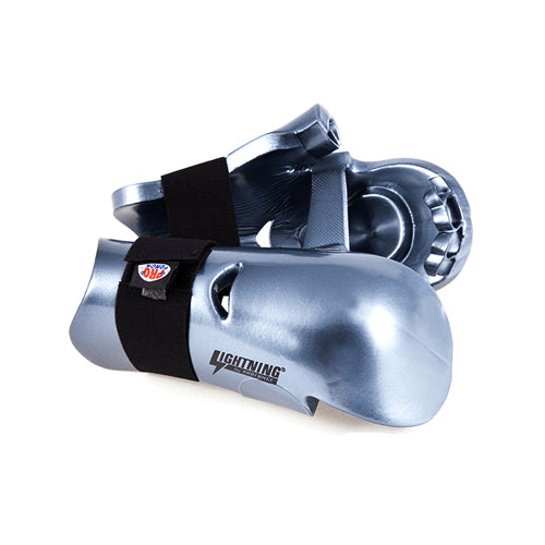 Karate Sparring Gloves Punches Kids Youth and Adult Silver Sedroc