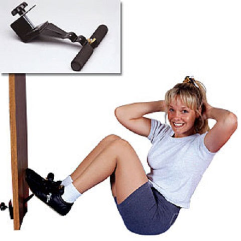Sit Up Bar Door Attachment for Home Fitness Ab Training Workout Doorway Exercise - Sedroc Sports