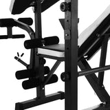 Sedroc Adjustable Weight Lifting Bench with Leg Extension and Curl Home Gym
