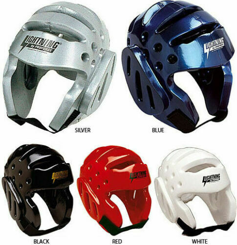 Karate Sparring Head Guard Headgear Child Youth Adult Black Red