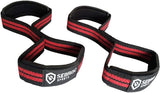 Sedroc Figure 8 Weight Lifting Wrist Straps for Powerlifting - Pair - Sedroc Sports