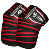 Sedroc Pro Weight Lifting Knee Wraps Powerlifting Squats Support Straps for Men and Women