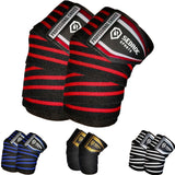 Sedroc Pro Weight Lifting Knee Wraps Powerlifting Squats Support Straps for Men and Women