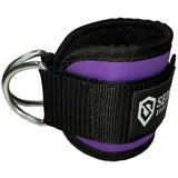 Sedroc Padded Ankle Strap D-Ring Attachment for Cable Machines Fits Men and Women - Sedroc Sports