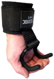 Sedroc Sports Weight Lifting Wrist Straps with Hooks - Black - Sedroc Sports