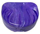 Sedroc Marble Mouthguard Case with Snap Lid