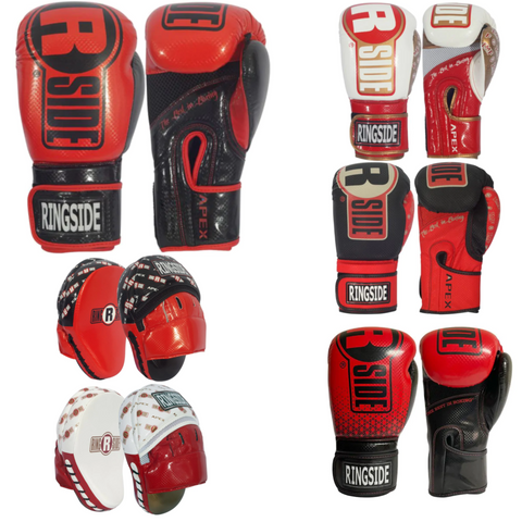 Ringside Apex Bag Gloves & Punch Mitt Combo