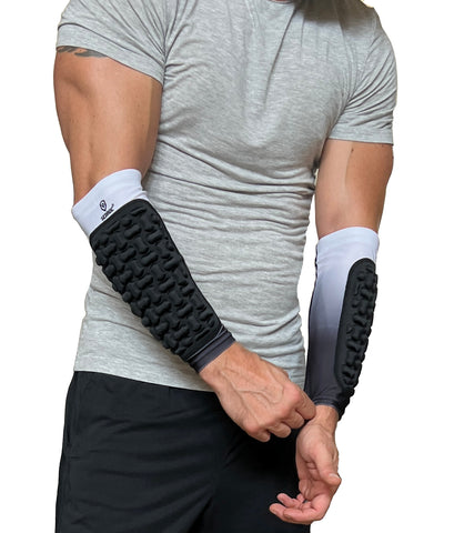 Sedroc Forearm Guards Padded Arm Protectors Ultra-Thin Sleeves with Pads