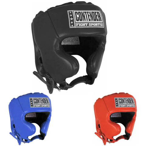 Contender Fight Sports USA Boxing Competition Headgear - With Cheeks - Sedroc Sports