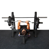Fitness First Bench Press with Olympic Weight Plate Storage - Sedroc Sports