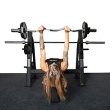 Fitness First Bench Press with Olympic Weight Plate Storage - Sedroc Sports