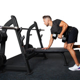 Fitness First Bench Press with Olympic Weight Plate Storage - Sedroc Sports