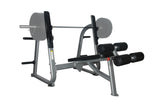 Fitness 1st Decline Bench Press with Olympic Weight Plate Storage - Sedroc Sports