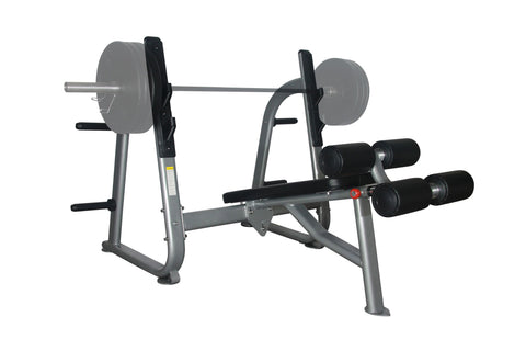 Fitness 1st Decline Bench Press with Olympic Weight Plate Storage - Sedroc Sports