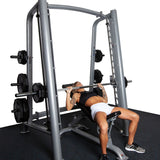 Fitness First Smith Machine with Olympic Weight Plate Storage