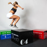 Fitness First Stackable Soft Plyo Boxes - Sedroc Sports