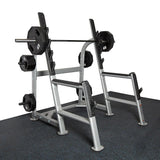 Fitness First Squat Rack with Olympic Weight Plate Storage - Sedroc Sports
