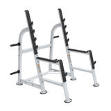 Fitness First Squat Rack with Olympic Weight Plate Storage - Sedroc Sports