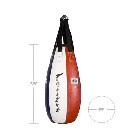 Fairtex 65 lb. Teardrop Heavy Bag - Sedroc Sports
