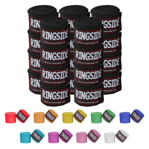 Ringside Mexican-Style Boxing Handwraps - 180" - 10 Pack - Sedroc Sports