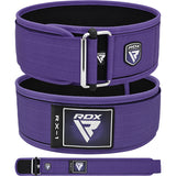 RDX RX1 4inch Weight Lifting Belt for Women – Supportive Powerlifting Fitness Belt