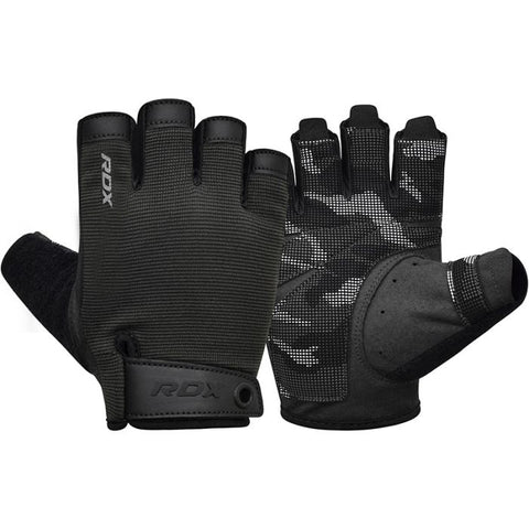 RDX T2 Weightlifting Half Finger Gym Gloves