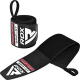 RDX W3 IPL USPA Approved Powerlifting Wrist Support Wraps with Thumb Loops OEKO-TEX Standard 100 certified