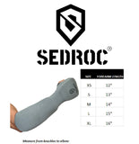 Sedroc Elite Fist and Hand Forearm Guards Padded Arm Pad Sleeves with Knuckle Protection - Pair