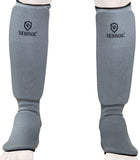 Sedroc Elite Shin Instep Guards Leg and Foot Pads Padded Sleeves
