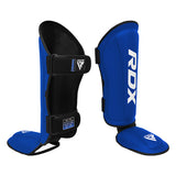 RDX T1 Shin Instep Guards - High-Impact Protective MMA Muay Thai Sparring Gear