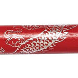 ProForce Dragon Karate Tae Kwon Do Competition Bo Staff - Red / Silver - Sedroc Sports