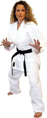 Hayashi Judo Uniform Gi Single Weave Adult & Child Student Sizes 00-7 - White - Sedroc Sports