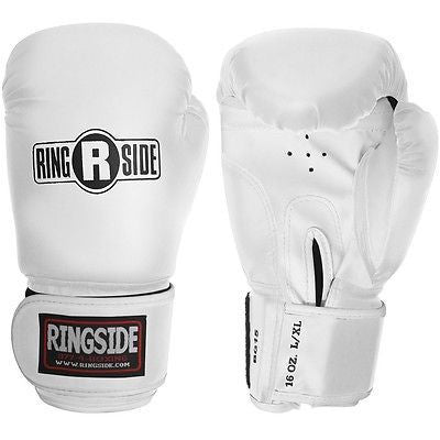 Ringside Boxing Striker Training Gloves - White - Sedroc Sports