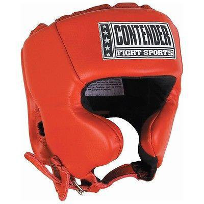 Contender Fight Sports Boxing Competition Headgear - Red - Sedroc Sports