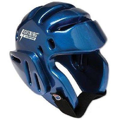 ProForce Lightning Sparring Head Guard / Headgear - Blue - Sedroc Sports