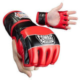 Combat Sports MMA Competition Fight Gloves - Red - Sedroc Sports
