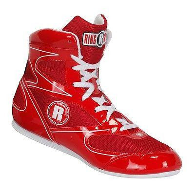 Ringside Diablo Low Top Boxing Shoes - Red - Sedroc Sports